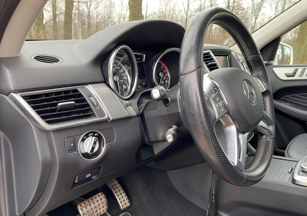 Mercedes-Benz ML cena 132900 przebieg: 193752, rok produkcji 2015 z Łuków małe 436